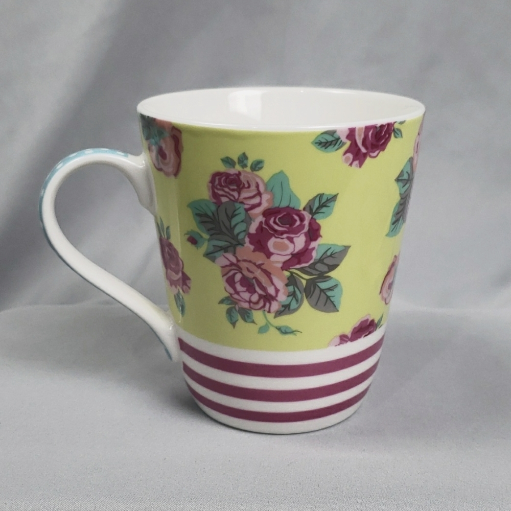 Matilda Jane Coffee Mug Floral Stripes